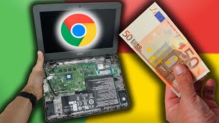 Me he COMPRADO un PORTÁTIL por 50€ con Chrome OS