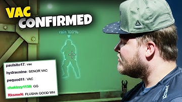 Every FLUSHA Moment when chat goes full VAC - CS:GO