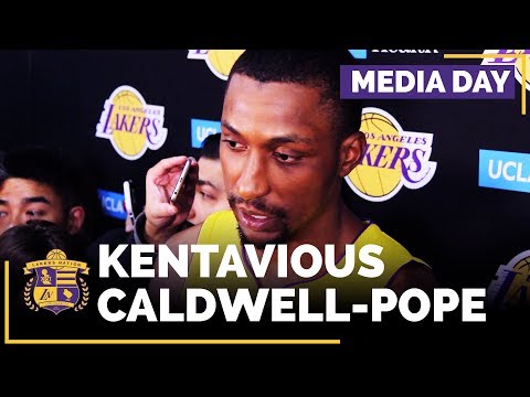 Lakers Media Day: Kentavious Caldwell-Pope (FULL INTERVIEW)