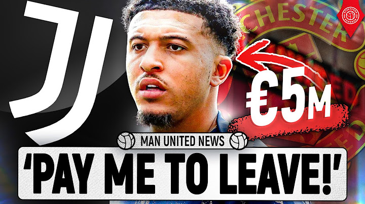 Jadon Sancho Demands Payment Before Juventus Move! | Man United News