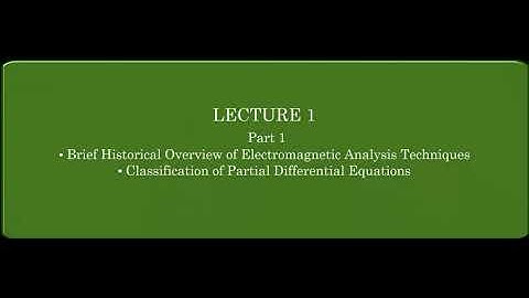 FEA for Machine Design : Module 1-1