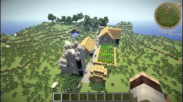 Minecraft 1.6.2 Shaders Mod Test.