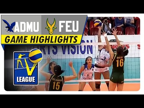 FEU vs ADMU | Game Highlights | Shakey's V-League Collegiate Conference ...