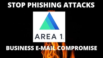 Stop Phishing Attacks AREA 1 Security Business Email Compromise Stop Phishing Now 2020