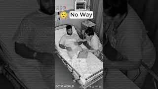 Scared Patient Tries To Escape Injection Cctv Clip