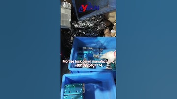 Mortise lock manufacturing process lock making machine lock body manufacturer#molddesign