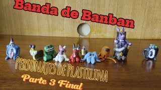 Garden of banban,figuras de plastilina parte 3 Final (la banda de Banban)-Suspects 2.0-.