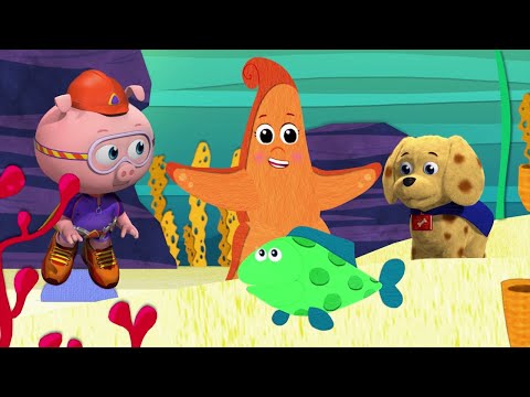 Super Why 304 | The Underwater Lost Treasure | Cartoons for Kids