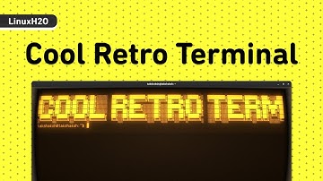 You gotta have this cool retro terminal (Ubuntu, Mint, Fedora, Manjaro)