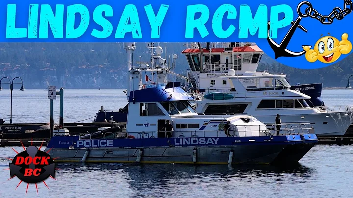 Lindsay RCMP Catamaran / Nanaimo Harbour / Dock BC