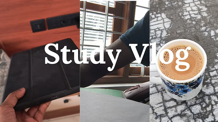 STUDY VLOG | study morning productive, cozy day, lots of studying, motivation ˚ ༘