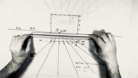 24 How to Draw a One-Point Perspective Measuring Grid