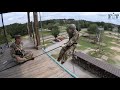 US Army Fort Benning Infantry OSUT Basic Training Eagle Tower Rappel 2020