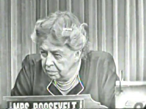 Video: Millal Eleanor Roosevelt oma kõne pidas?