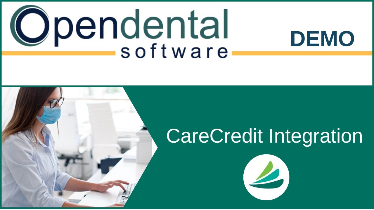 Open Dental inar CareCredit Integration DEMO YouTube