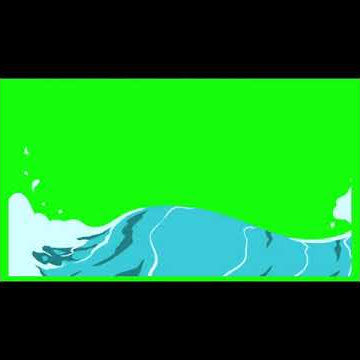 Green Screen Effect Ombak