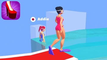 Shoe Race Game 👩🏻‍🦰👠 All Levels New Update - iOS / Android Mobile Gameplay #10