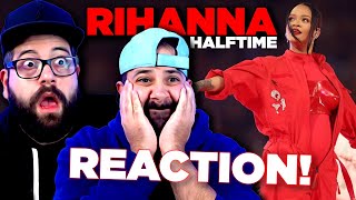 Rihanna replays her biggest hits!! Super Bowl halftime show REACTION!!