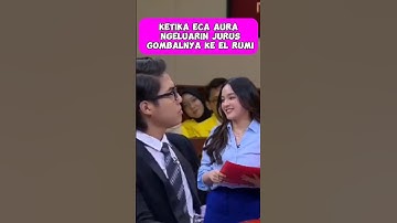 Ini Awal Eca Aura Memikat Hati El Rumi #eca #ecaaura #elrumi #desta