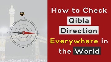 How to Check Qibla Direction Everywhere in the World || using Android Mobile