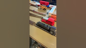 HO scale switching layout is coming along! #train #modeltrains #modelrailroad
