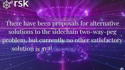 RSK #RootStock on it 💯. This is the video about the PowPeg Federation in the Rsk ecosystem