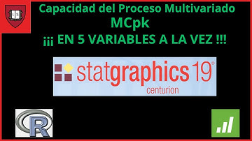 Cómo calcular la Cap. del Proceso Multivariado MCpk, en 5 Variables Simultaneas/Más Allá de lo Básic