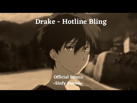 Drake - Hotline Bling - "These Days All I Do Is Wonder If.." (Tiktok Remix) Slowed (Lyrics)