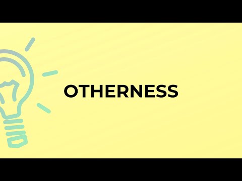 What is the meaning of the word OTHERNESS?