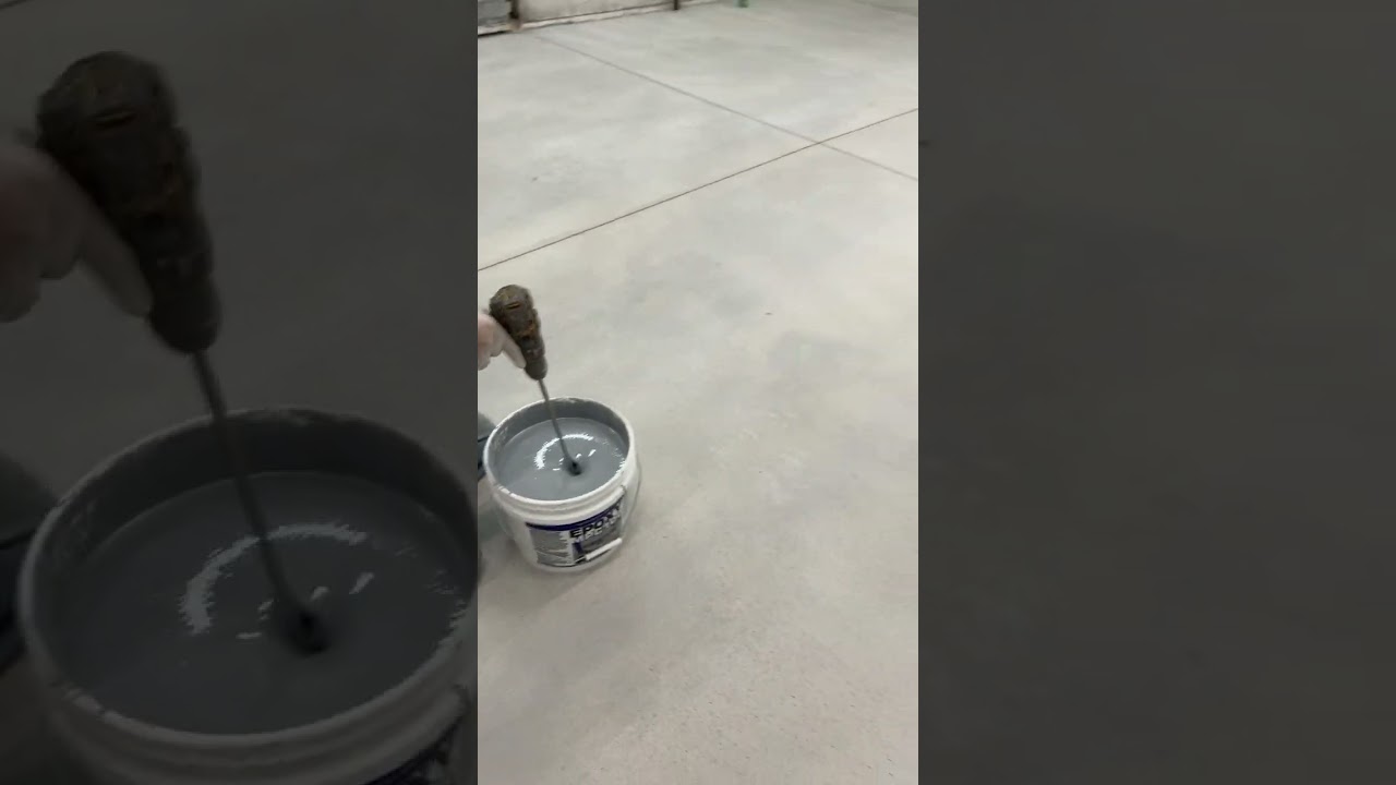 Epoxy Mixing