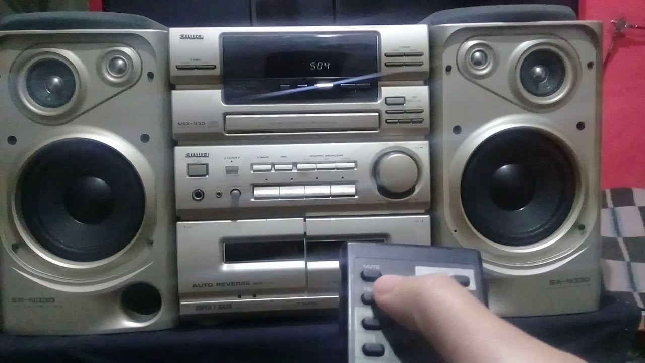 AIWA NSX-330 GOLDEN EDITION BELLEZA!!! - YouTube