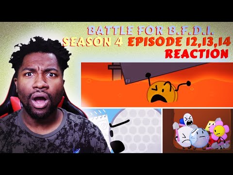 VOICE ACTOR REACTS: BFB | Season 4 - Episode 12,13,14 | THIS QUICKLY ...