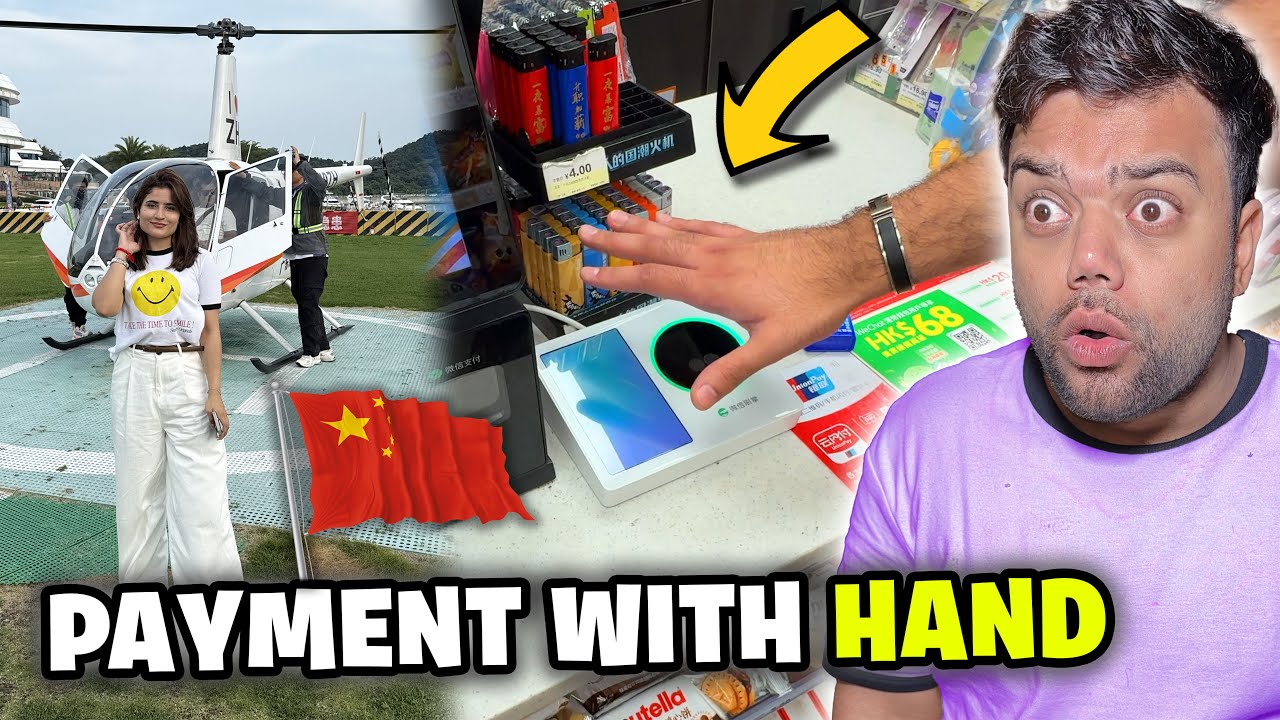 Hand Payment in China 😱 | Luxury Yacht & Helicopter Booked! 🇨🇳