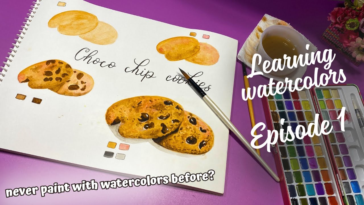 Watercolor basics to professional tutorial for beginners Series Ep: 1