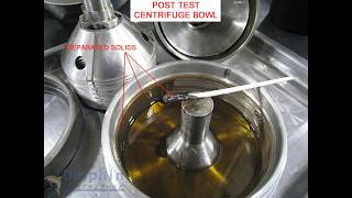 Used Motor Oil Separation Test | Alfa Laval Disc Stack Centrifuge Pilot Run