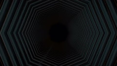 Hexagon Tunnel Loop Stock Motion Graphics