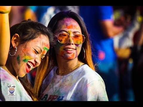 DUBAI Holi Festival Blast Trending Aftermovie 2019(Sukhwinder Singh,IMG World)Indian colours,KA CREW