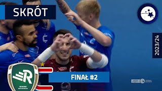 Rekord Bielsko-Biała - Constract Lubawa 2:5 | SKRÓT | 2. mecz FINAŁ (2023/24)