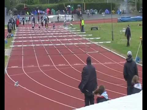 Hants Track & Field Championships 2010- U13 hurdles
