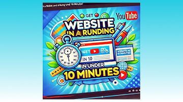 Get a Website up and running in under 10 minutes