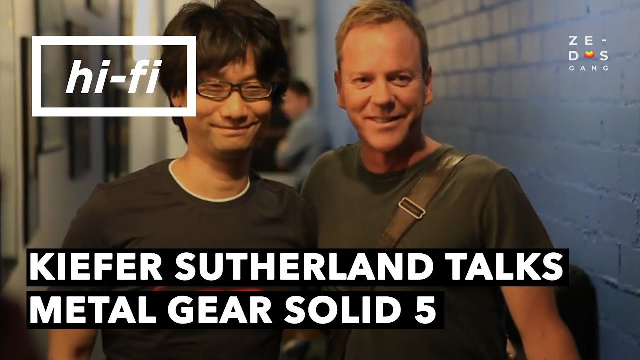 Kiefer Sutherland Talks About Metal Gear Solid 5 & Film Making - Hi-Fi