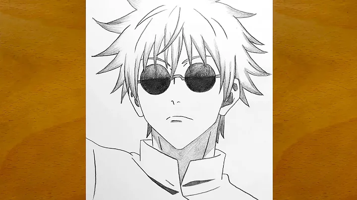 How to Draw Gojo Satoru || Jujutsu Kaisen Drawing Step by Step || Easy Anime Sketch