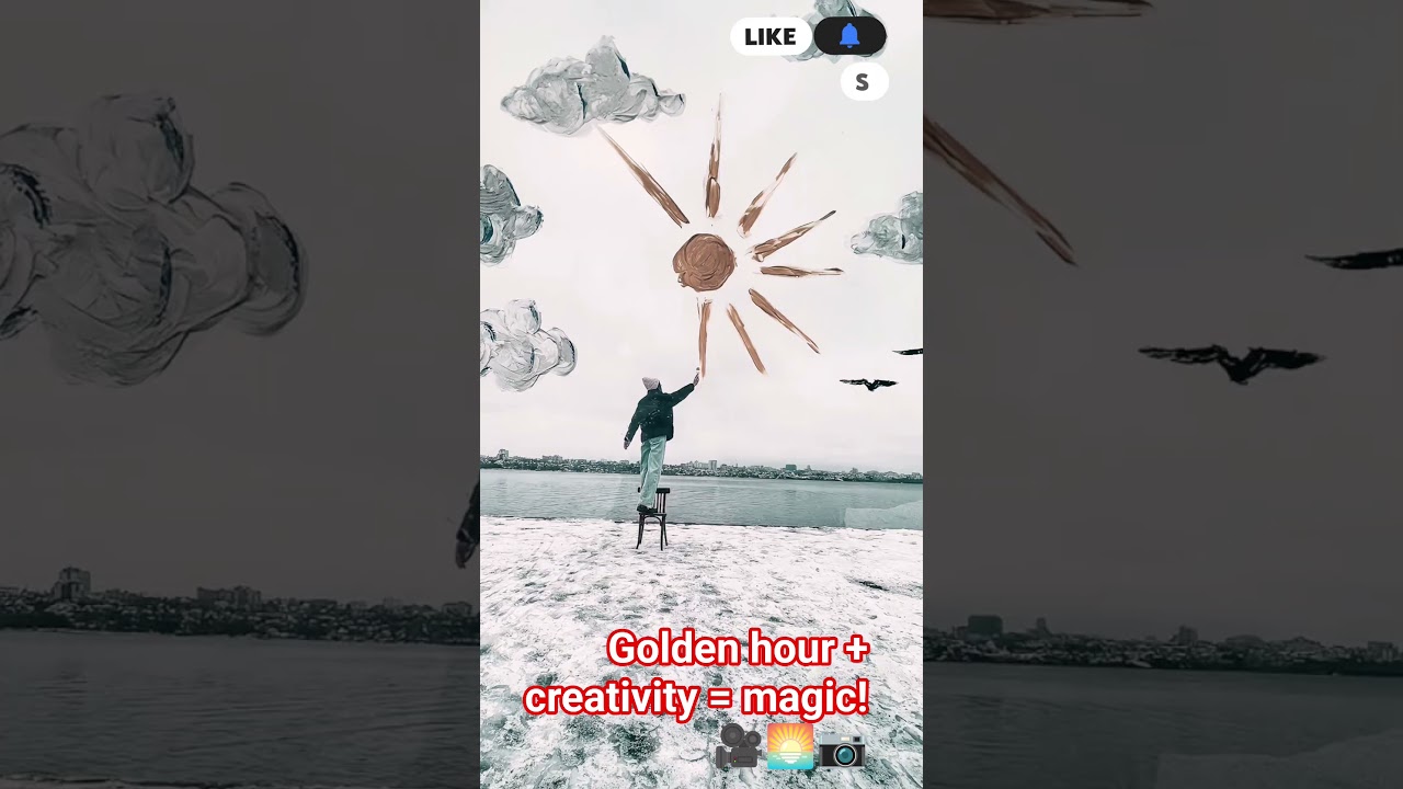 Insane Beach Shot Setup! Creative Camera Trick Behind the Scenes 🎥🌅