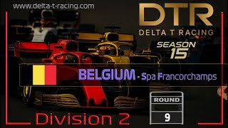 [DTR] Delta T Racing | F1 25 | S15 | Division 2 | R9 | Belgium