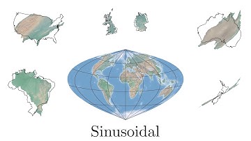 17 map projections and how they distort the shape and size of countries