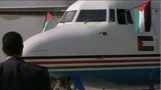 Palestinian Airlines Fly Again - BBC News Report