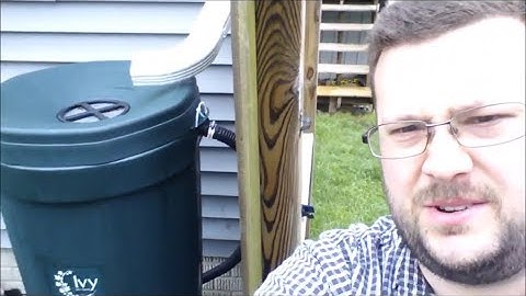 Ivy Rain Barrel from Rainwater Solutions Review - Best Stand Alone Rain Barrel!
