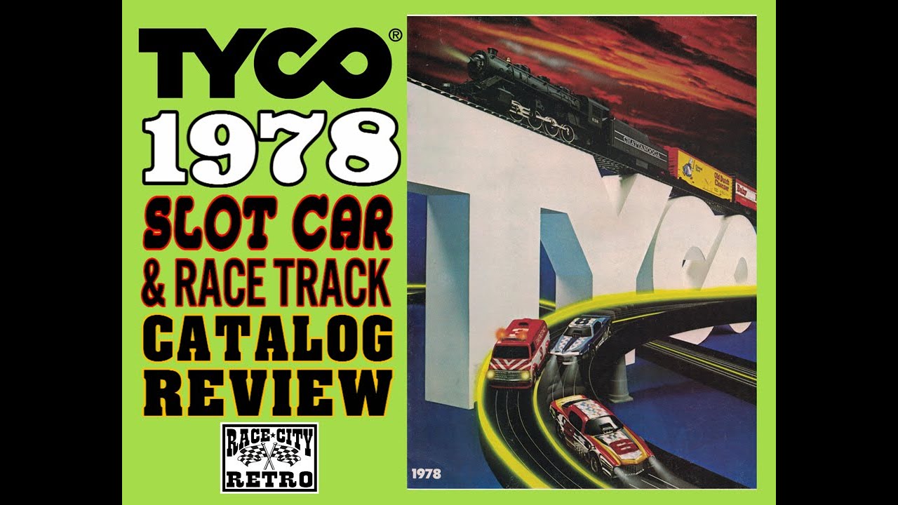 1978 TYCO SLOT CAR & RACE TRACK CATALOG REVIEW