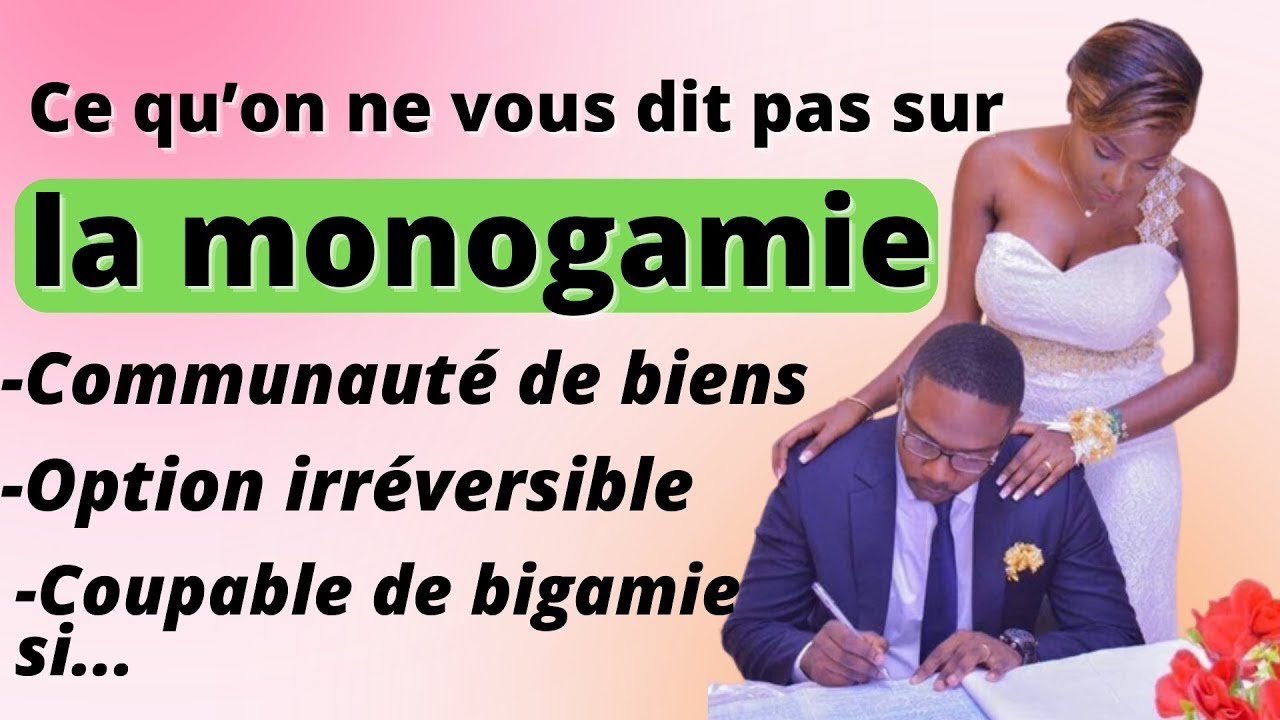 BIKODO POSE LE DÉBAT SUR LA MONOGAMIE 