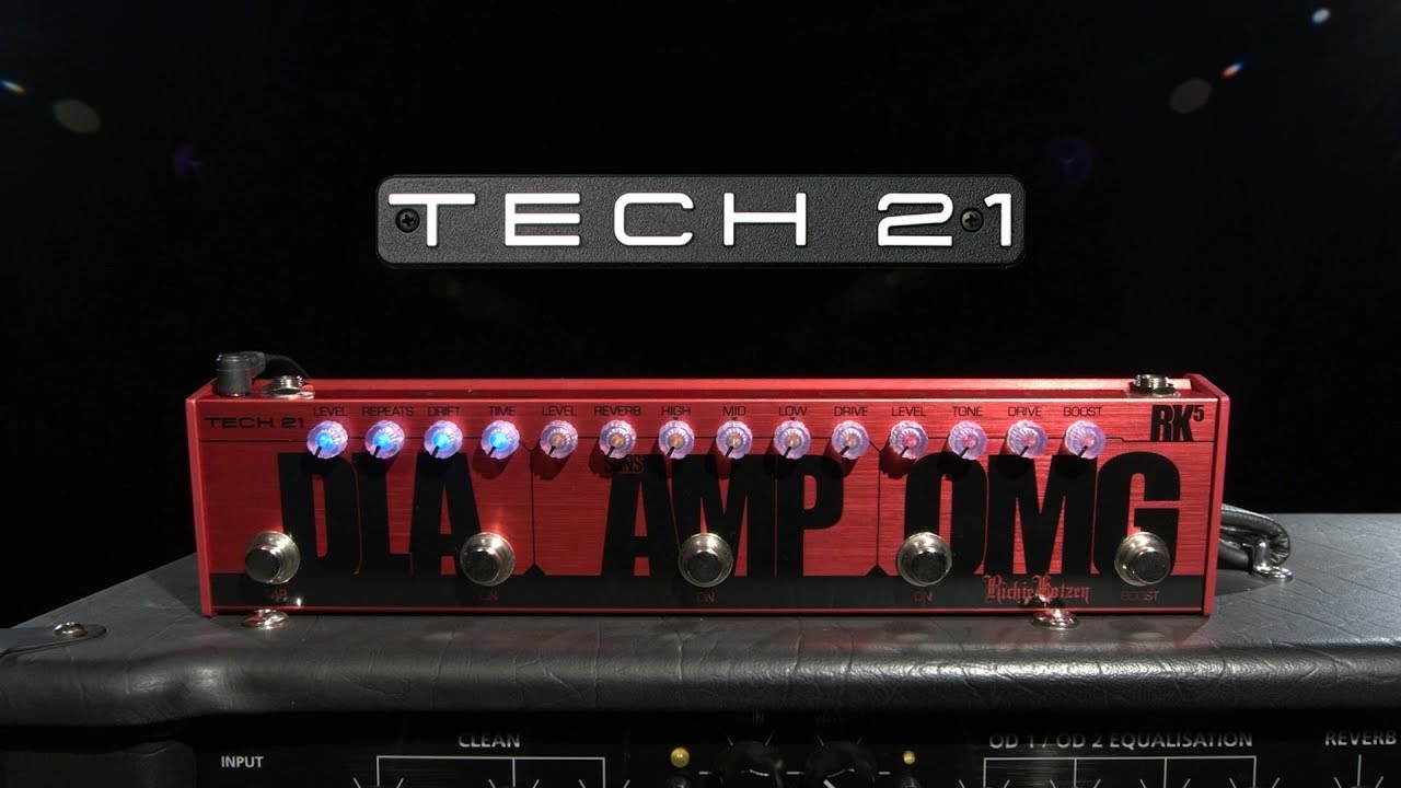 Tech 21 SansAmp Fly-Rig 5 Richie Kotzen | Gear4music demo - YouTube